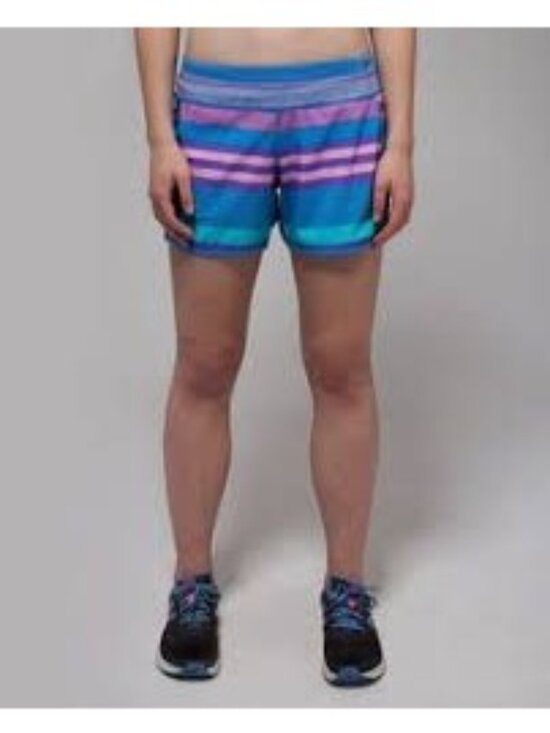 Ivivva Other - Ivivva Blue Striped Running Shorts, Size 12